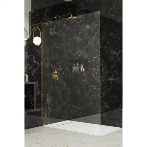 Неподвижная перегородка Radaway Modo SL Gold II 55 Left 10319055-09-01L прозрачное