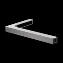 Неподвижная перегородка Radaway Modo SL Brushed Nickel II 90 Left 10319094-91-01L прозрачное