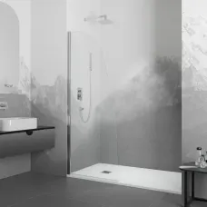 Неподвижная перегородка 80 см RGW WA-006 Walk-in 351000608-11 прозрачное