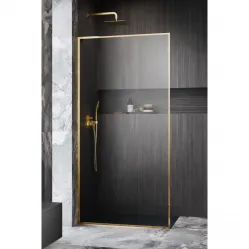 Душевая перегородка Radaway Modo F SL Gold II 95 Left 10419095-09-01L профиль золотой, стекло прозрачное