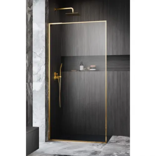 Душевая перегородка Radaway Modo F SL Gold II 95 Left 10419095-09-01L профиль золотой, стекло прозрачное