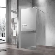 Неподвижная перегородка 90x200 см Vincea Walk-In VSW-1H900MR зеркальное