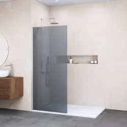 Душевая перегородка RGW WA-110 Walk-in 351011014-31 140 см, профиль хром, стекло тонированное