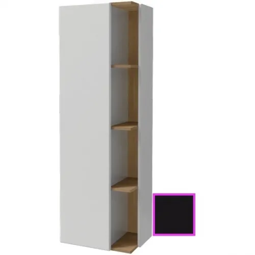 Пенал Jacob Delafon Terrace EB1179G-M61 подвесной L, черный матовый