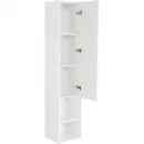 Пенал BelBagno Kraft KRAFT-1600-1A-SC-BO-R подвесной R, Bianco Opaco