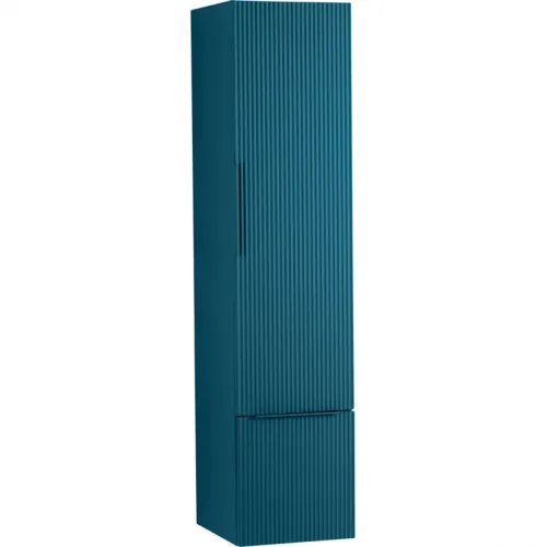 Пенал Cezares Premium 55508 подвесной L/R, Plisse Blu Petrolio