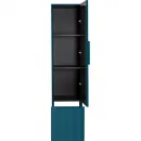 Пенал Cezares Premium 55508 подвесной L/R, Plisse Blu Petrolio