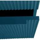 Пенал Cezares Premium 55508 подвесной L/R, Plisse Blu Petrolio