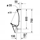 Писсуар Duravit Starck 3 0826250000