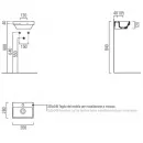 Раковина 35x26 см GSI Norm 8650111