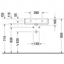 Раковина 60x47 см Duravit Vero Air 2350600000