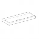 Раковина 120x48,5 см Geberit iCon 124025000