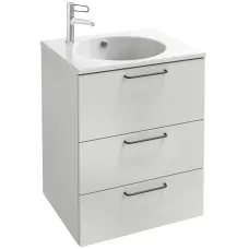 Тумба белый глянец 60 см Jacob Delafon Odeon Rive Gauche EB2530-R9-G1C