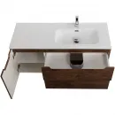 Тумба под раковину BelBagno Etna ETNA-1000-2C-1A-SO-RW-R 100,4 см R, подвесная, Rovere Moro