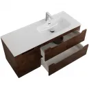 Тумба под раковину BelBagno Etna ETNA-1000-2C-1A-SO-RW-R 100,4 см R, подвесная, Rovere Moro