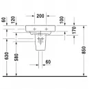 Раковина 50x39 см Duravit Starck 2 0714500000