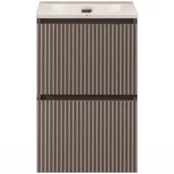 Тумба под раковину BelBagno Uno UNO-MINI-400-2C-SO-СO 40 см, подвесная, бежевый матовый