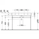 Раковина 100x47 см Duravit Vero Air 2350100000