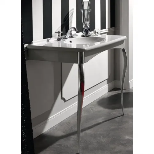 Раковина на ножках 100x55 см Kerasan Retro 1049K0bi*1crlegs