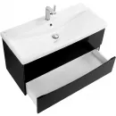 Тумба Nero Lucido 76,2 см BelBagno Marino MARINO-CER-800-2C-SO-NL-P