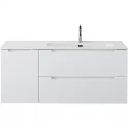 Тумба под раковину BelBagno Etna ETNA-1200-2C-1A-SO-BL-R 120,9 см R, подвесная, Bianco Lucido
