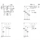 Раковина 45x37см Villeroy & Boch Subway 3.0 43704501