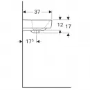 Раковина 65x37 см Geberit Renova Compact 226165000