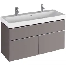 Тумба платина глянец 119 см Geberit iCon 840422000