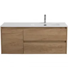 Тумба под раковину BelBagno Kraft KRAFT-1200-2C-1A-SO-RNN-R 120 см R, подвесная, Rovere Nebrasca Nature