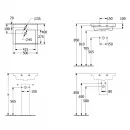 Раковина 50x40 см Villeroy & Boch Subway 3.0 43705001
