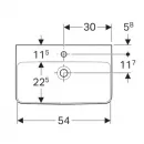 Раковина 60x37 см Geberit Renova Compact 226160000