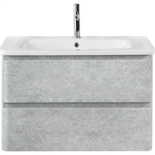 Тумба Cemento Verona Grigio 77 см BelBagno Albano ALBANO-CER-800-2C-SO-CVG