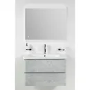 Тумба Cemento Verona Grigio 77 см BelBagno Albano ALBANO-CER-800-2C-SO-CVG
