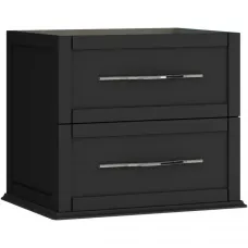 Тумба под раковину Cezares Tiffany 54946 63,8 см, подвесная, Nero Grafite