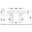 Раковина 120x49 см Duravit D-Code 03481200002