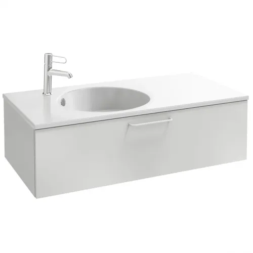 Тумба белый матовый 100 см Jacob Delafon Odeon Rive Gauche EB2516-R6-M49