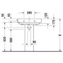 Раковина 65x49,5 см Duravit Happy D.2 2316650000