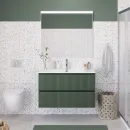 Тумба под раковину BelBagno Uno UNO-MINI-1000-2C-SO-VO 100 см, подвесная, еловый матовый