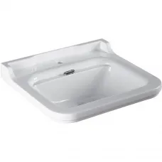 Раковина 60x55 см с одним отверстием под смеситель Kerasan Waldorf 4140K1bi/cr*1