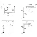 Раковина 55x44 см Villeroy & Boch Subway 3.0 4A705501