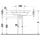 Раковина 65x48,5 см Duravit D-Code 03426500002