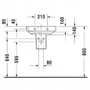 Раковина 50x36 см Duravit Happy D.2 0709500000