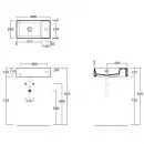 Раковина 50x27 см Simas Agile AG50 antracite matt*1