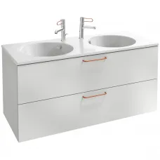 Тумба белый глянец 120 см Jacob Delafon Odeon Rive Gauche EB2525-R7-G1C