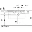 Раковина 100x48 см Duravit DuraStyle 2326100000