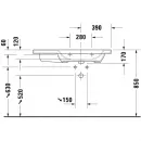 Раковина 100x48 см Duravit DuraStyle 2326100000