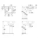 Раковина 55x44 см Villeroy & Boch Subway 3.0 4A705801