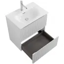 Тумба под раковину BelBagno Uno UNO-MINI-500-2C-SO-BO 50 см, подвесная, белый матовый