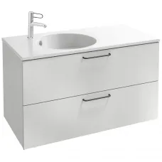 Тумба белый глянец 100 см Jacob Delafon Odeon Rive Gauche EB2524-R9-G1C