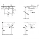 Раковина 60x47 см Villeroy & Boch Subway 3.0 4A706301